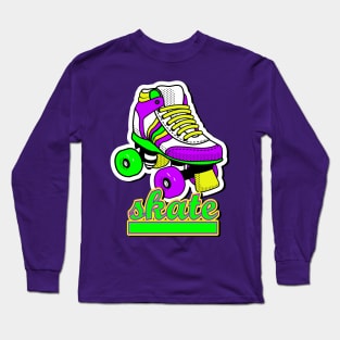 Retro  Roller Skate Long Sleeve T-Shirt